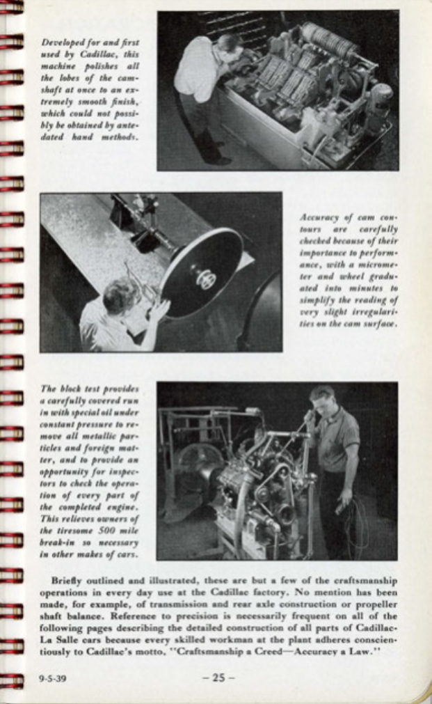 1940 Cadillac LaSalle Data Book Page 76